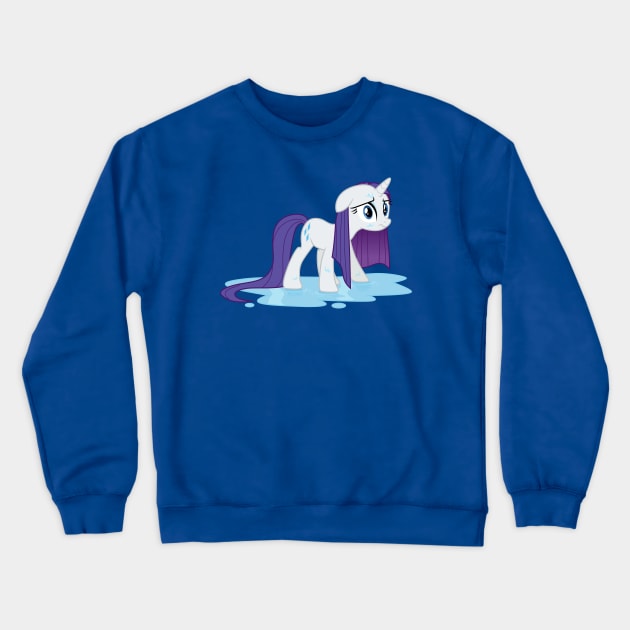 Soaked Rarity Crewneck Sweatshirt by CloudyGlow